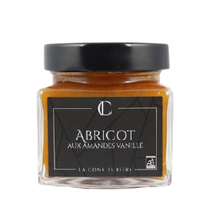 Confiture d'abricot aux amandes vanillés 200g