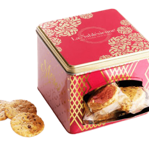 Boite de biscuits sablés aux pépites de chocolat 300g