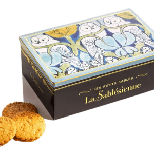 Boite de biscuits sablés pur beurre - Chouettes de Voysey 250 g