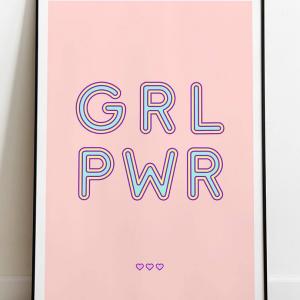 Affiche Girl power