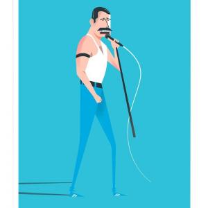 Affiche Freddie Mercury - Queen